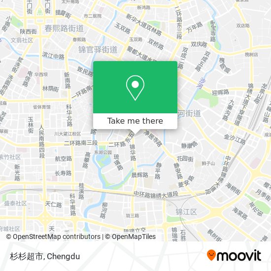 杉杉超市 map
