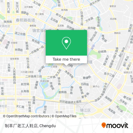 制革厂老工人鞋店 map