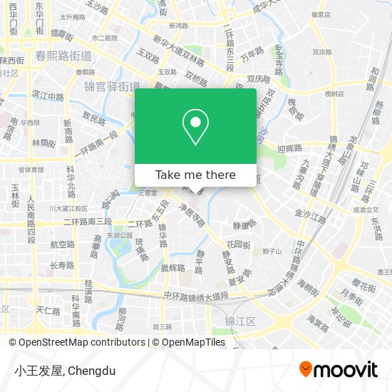 小王发屋 map