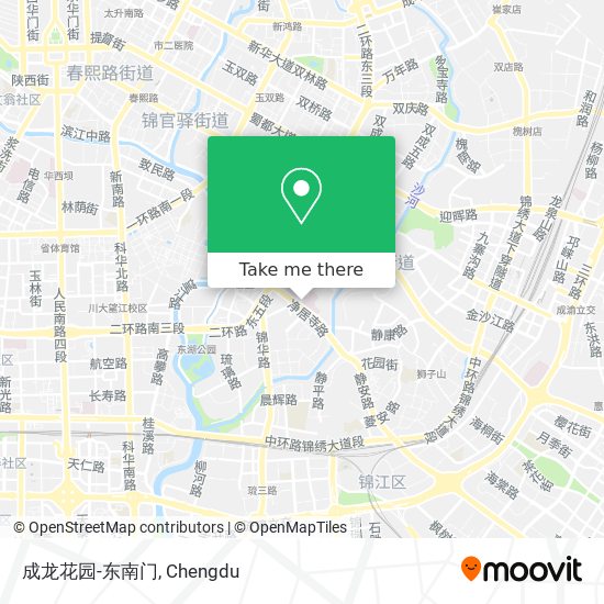 成龙花园-东南门 map