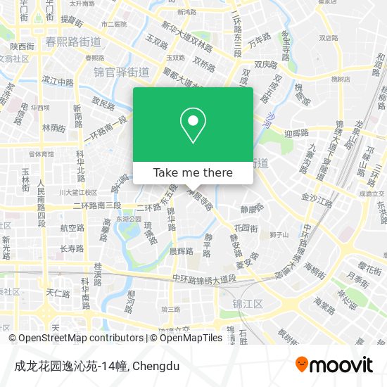 成龙花园逸沁苑-14幢 map