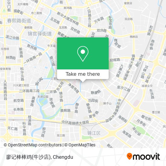 廖记棒棒鸡(牛沙店) map