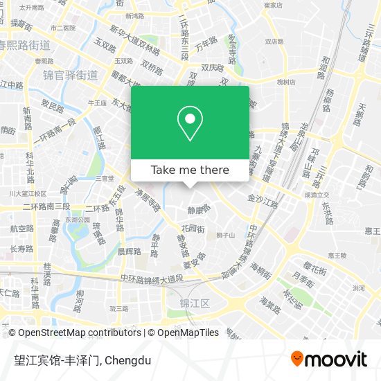 望江宾馆-丰泽门 map