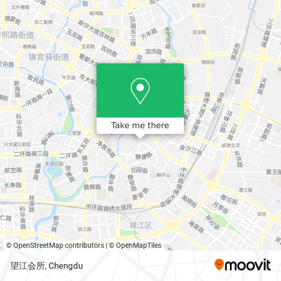 望江会所 map