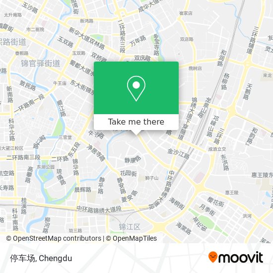 停车场 map