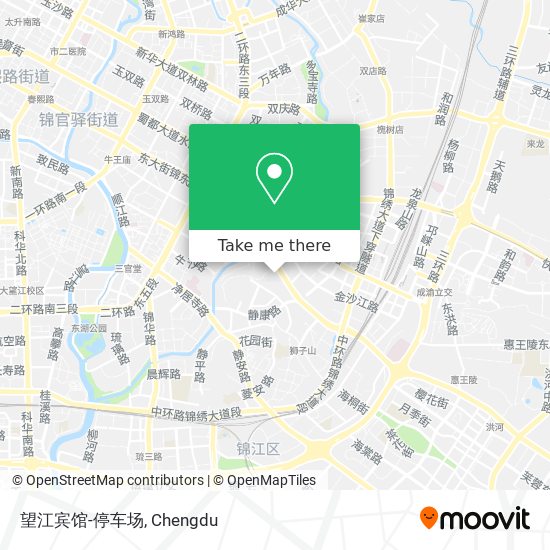 望江宾馆-停车场 map