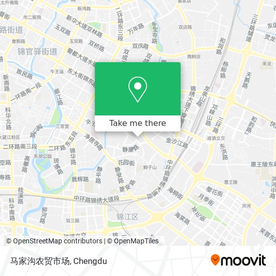 马家沟农贸市场 map