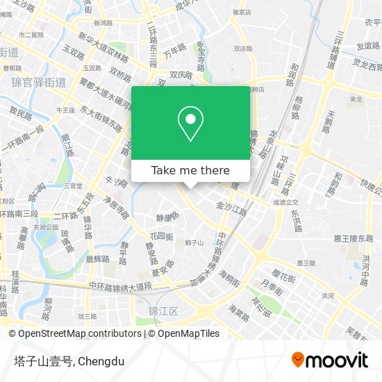 塔子山壹号 map