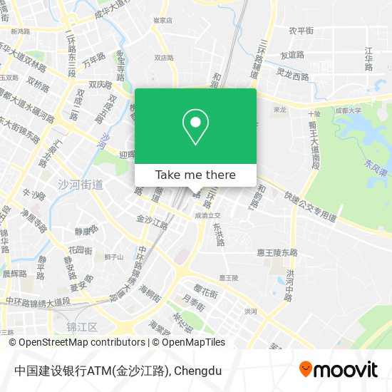 中国建设银行ATM(金沙江路) map