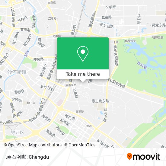 顽石网咖 map