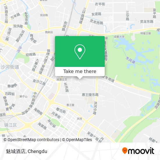 魅城酒店 map