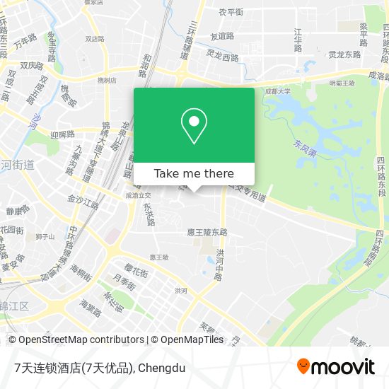 7天连锁酒店(7天优品) map