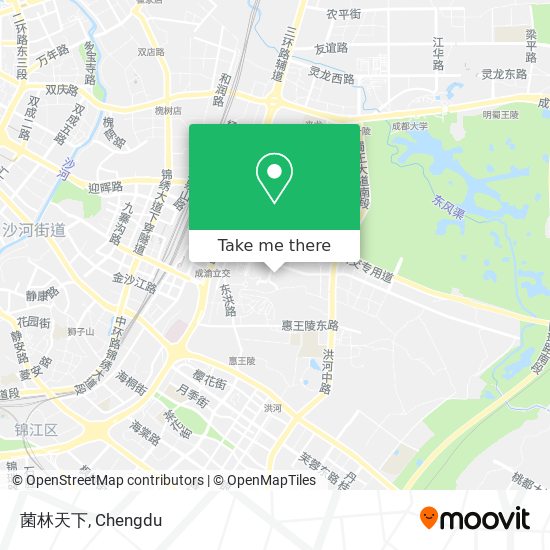 菌林天下 map