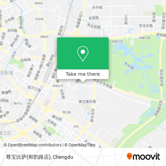 尊宝比萨(和韵路店) map