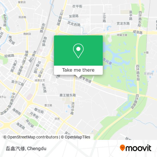 磊鑫汽修 map