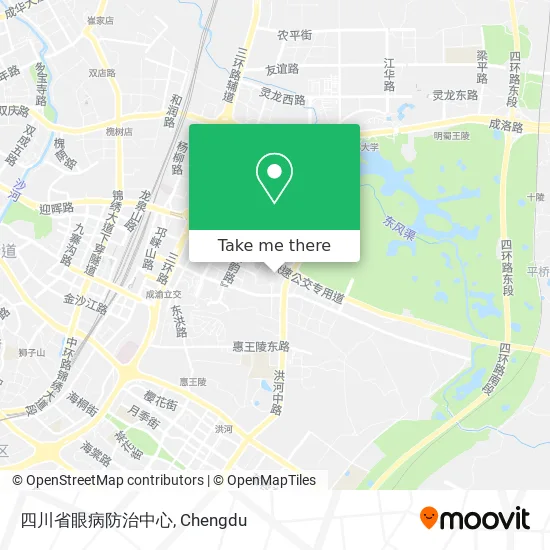 四川省眼病防治中心 map
