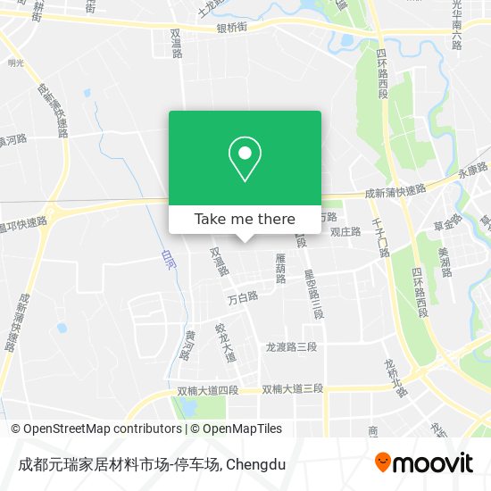 成都元瑞家居材料市场-停车场 map