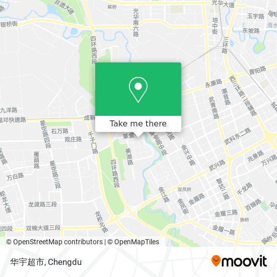 华宇超市 map