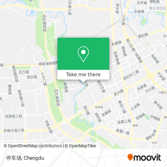 停车场 map