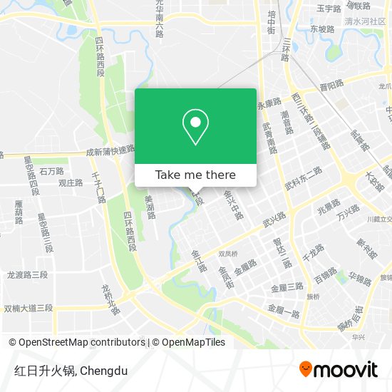 红日升火锅 map