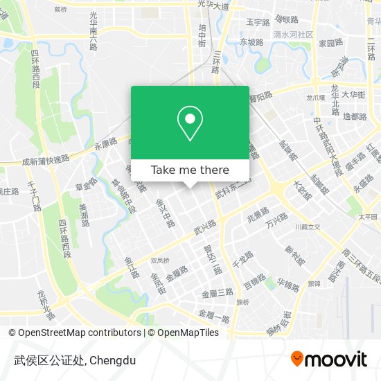 武侯区公证处 map