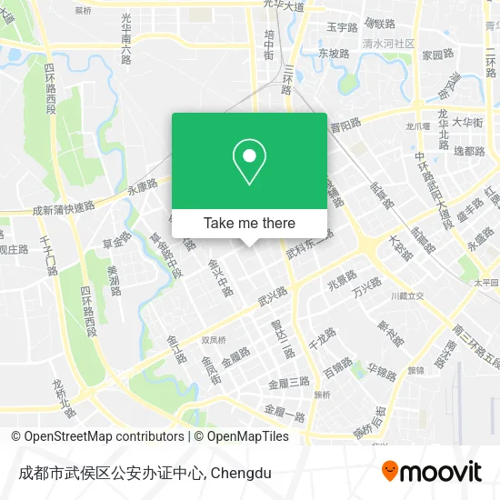成都市武侯区公安办证中心 map