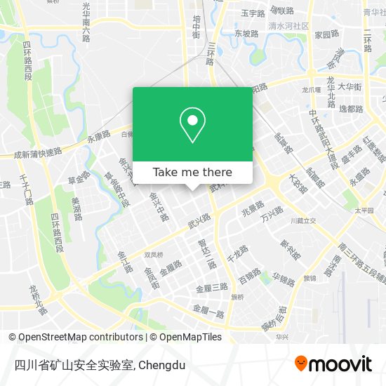四川省矿山安全实验室 map