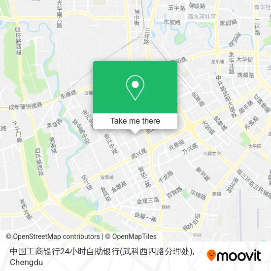 中国工商银行24小时自助银行(武科西四路分理处) map