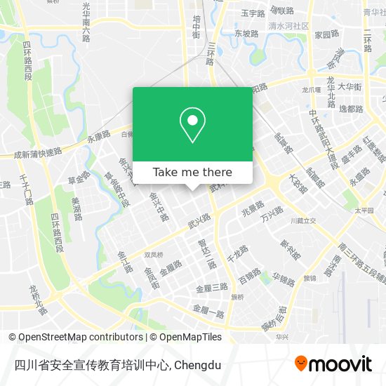 四川省安全宣传教育培训中心 map