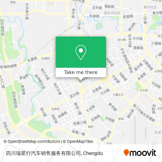 四川瑞星行汽车销售服务有限公司 map