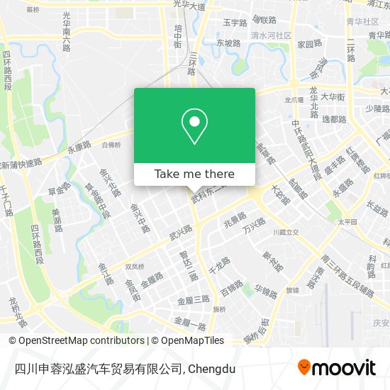 四川申蓉泓盛汽车贸易有限公司 map