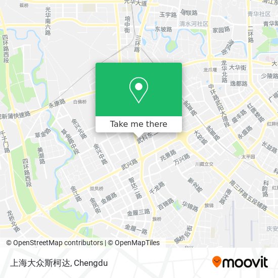 上海大众斯柯达 map