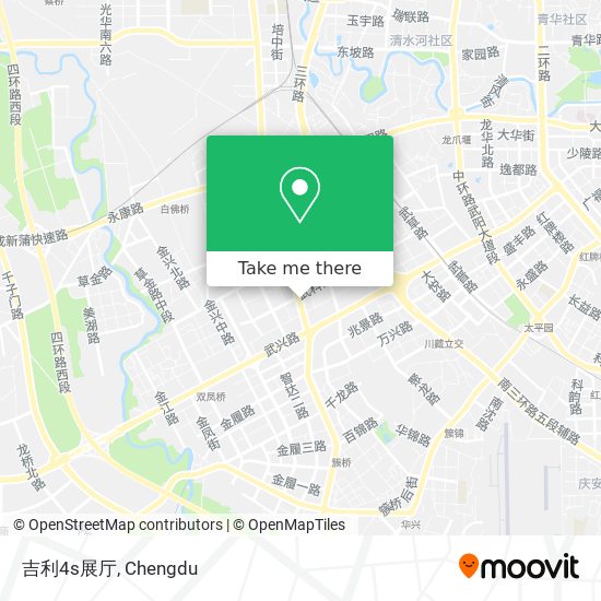 吉利4s展厅 map
