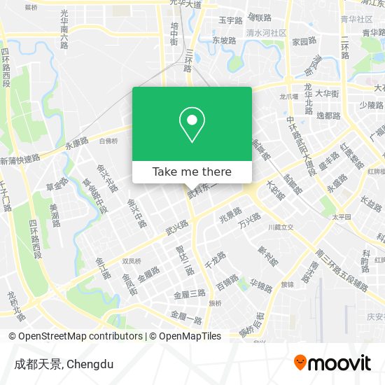 成都天景 map