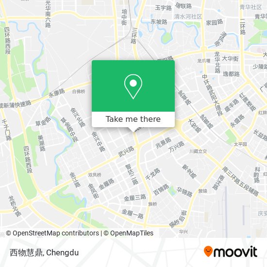 西物慧鼎 map