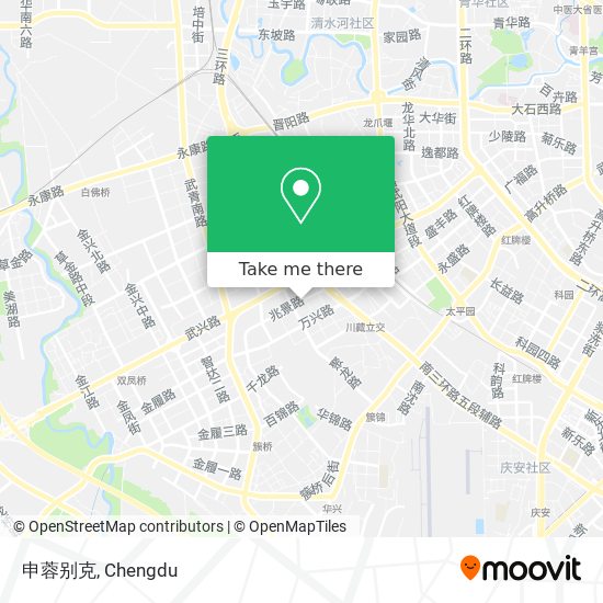 申蓉别克 map