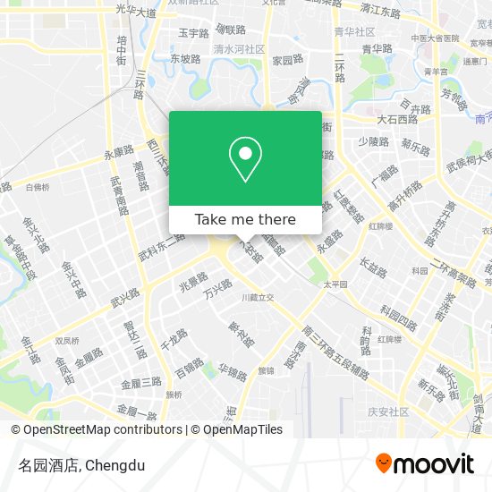 名园酒店 map