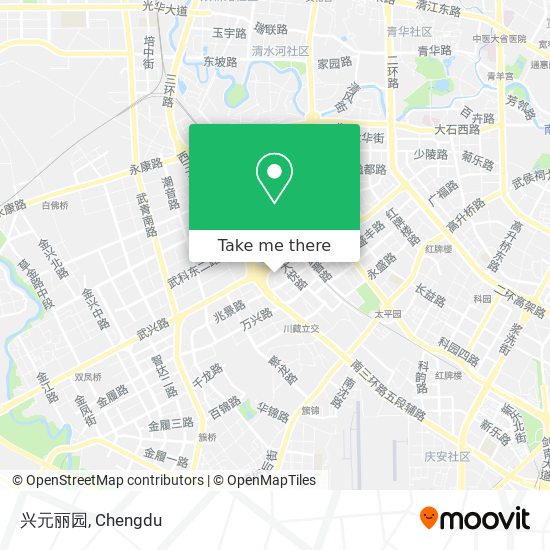 兴元丽园 map