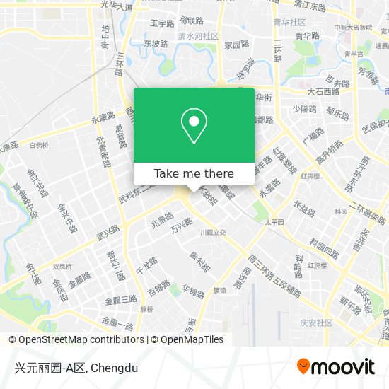 兴元丽园-A区 map