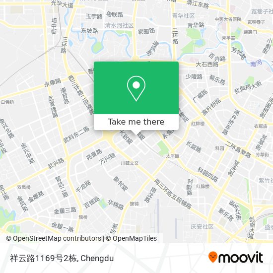 祥云路1169号2栋 map