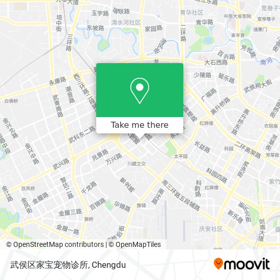 武侯区家宝宠物诊所 map
