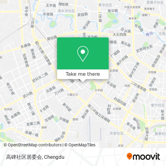 高碑社区居委会 map