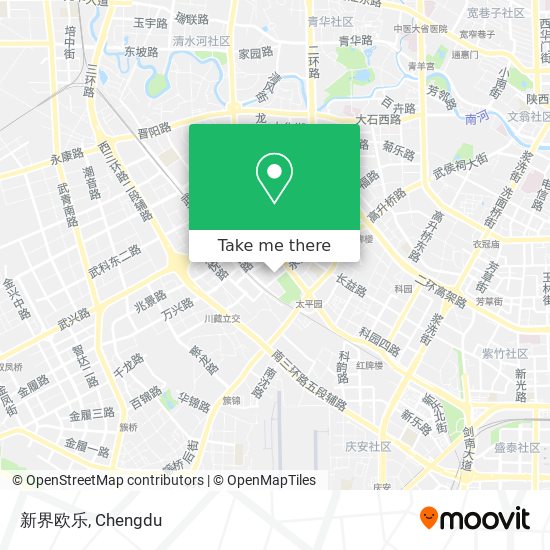 新界欧乐 map
