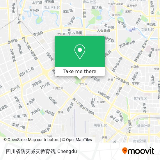 四川省防灾减灾教育馆 map