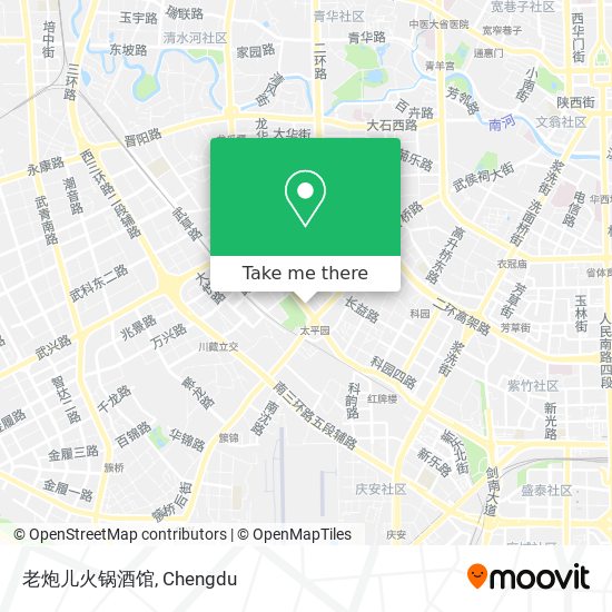 老炮儿火锅酒馆 map