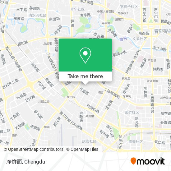 净鲜面 map