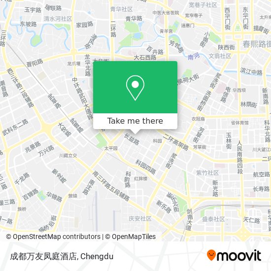成都万友凤庭酒店 map
