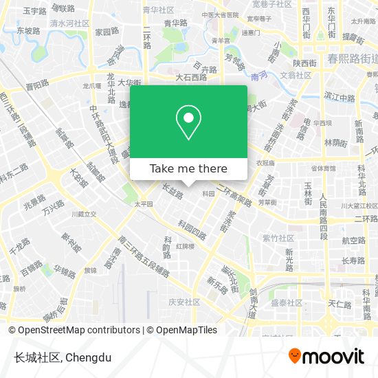 长城社区 map