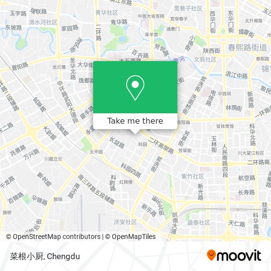 菜根小厨 map