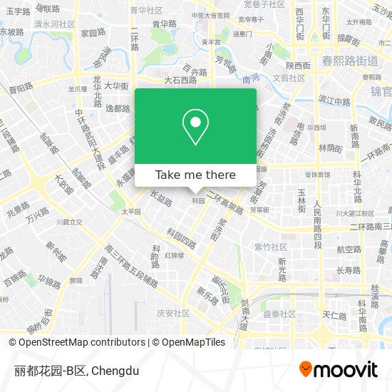 丽都花园-B区 map